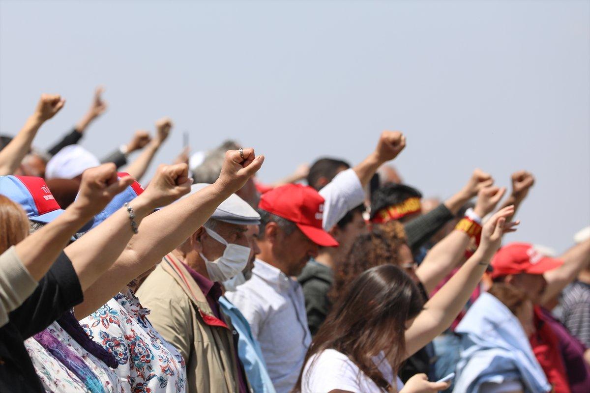 İzmir'den 1 Mayıs görüntüleri