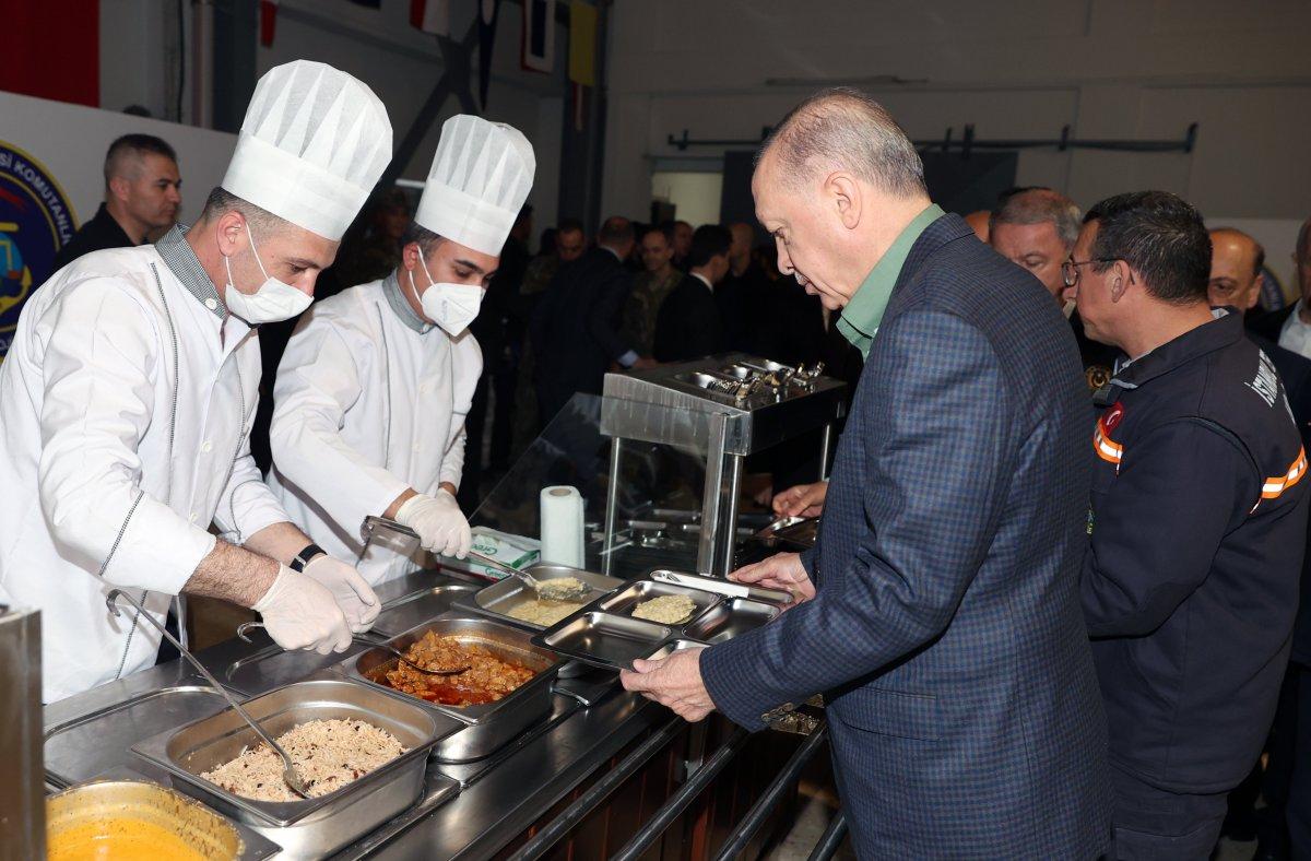 Cumhurbaşkanı Erdoğan, işçilerle iftar programında konuştu