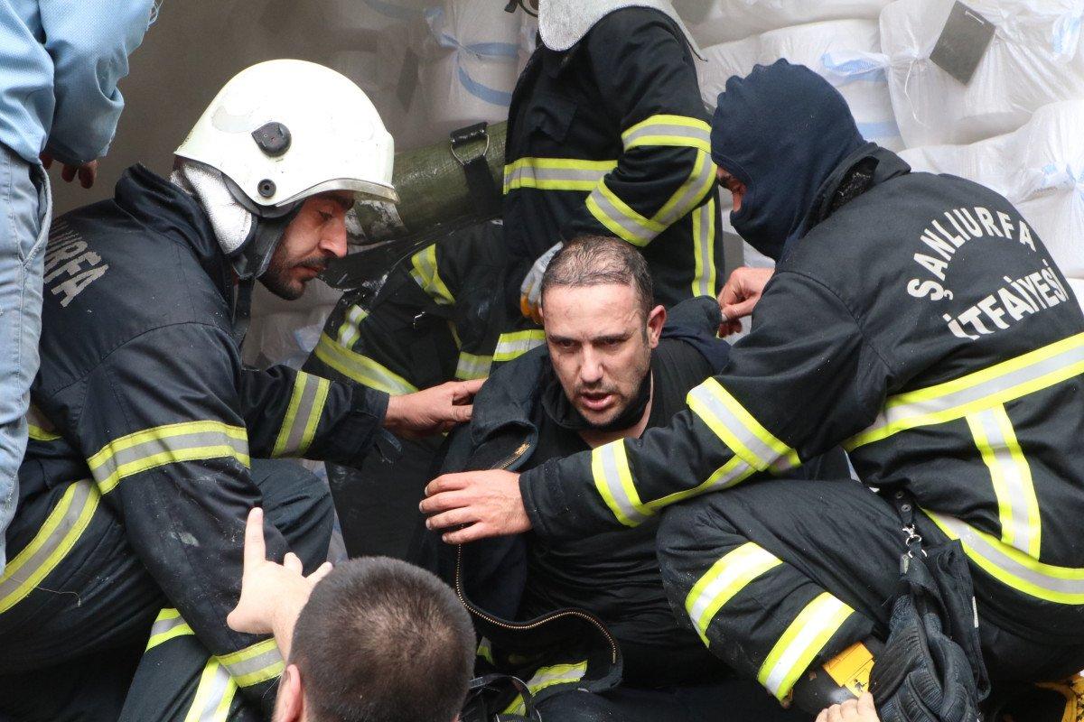 Şanlıurfa’da iplik fabrikasında yangın