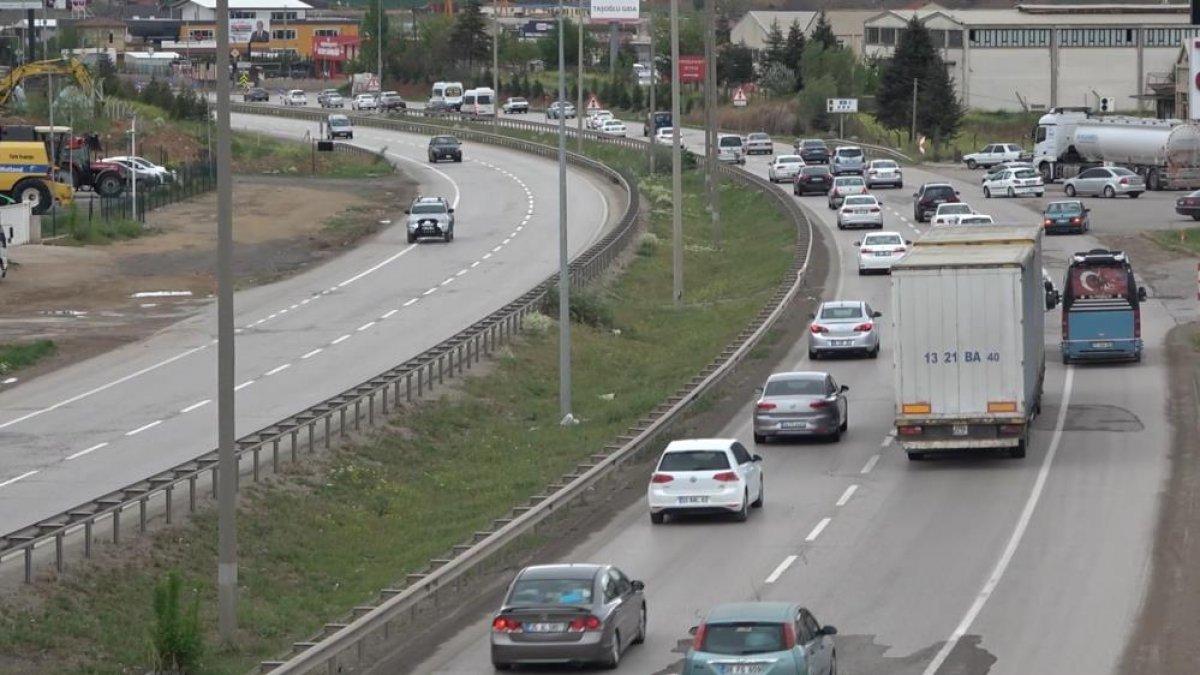 Yollarda bayram yoğunluğu