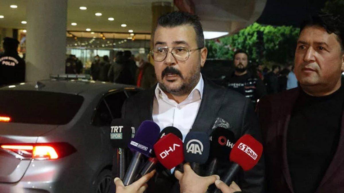 Aziz Çetin: Sahaya giren taraftarlar oyuncularımıza tekme attı