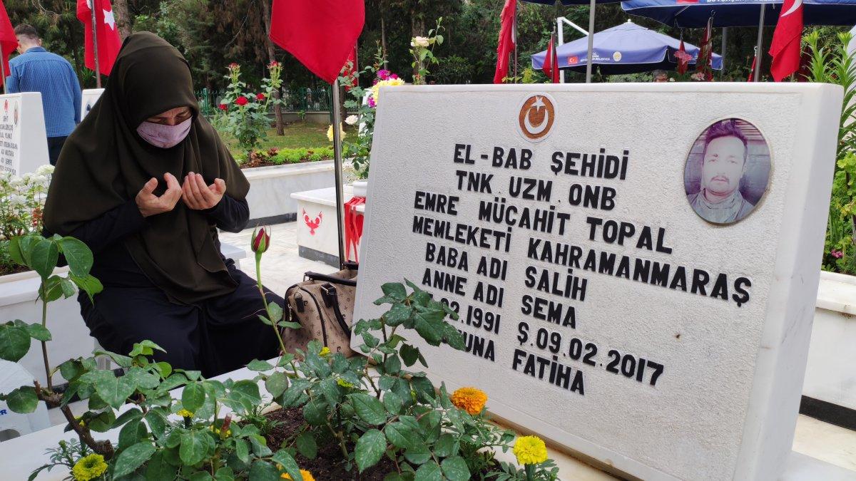 Ramazan Bayramı öncesi şehitlik ziyaretleri