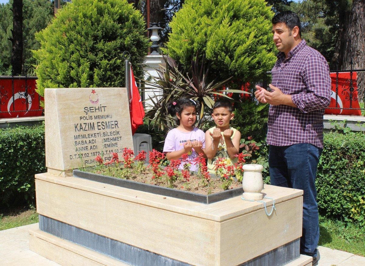 Ramazan Bayramı öncesi şehitlik ziyaretleri