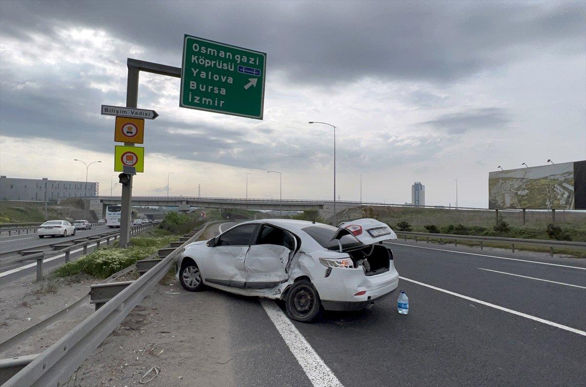 Anadolu Otoyolu'nda kaza: 1 ölü 5 yaralı