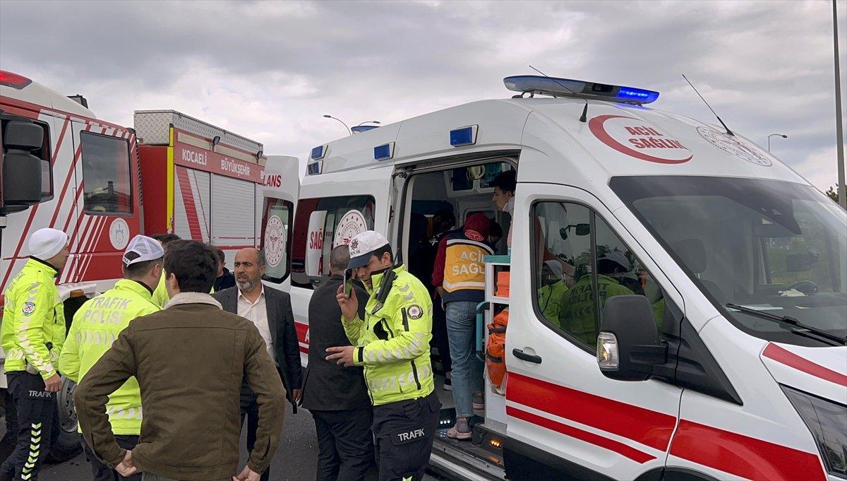 Anadolu Otoyolu'nda kaza: 1 ölü 5 yaralı