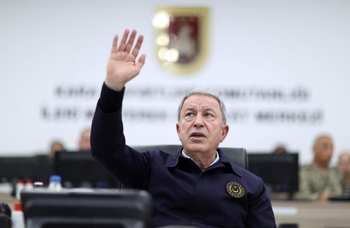 Hulusi Akar: Pençe-Kilit'te 61 terörist öldürüldü