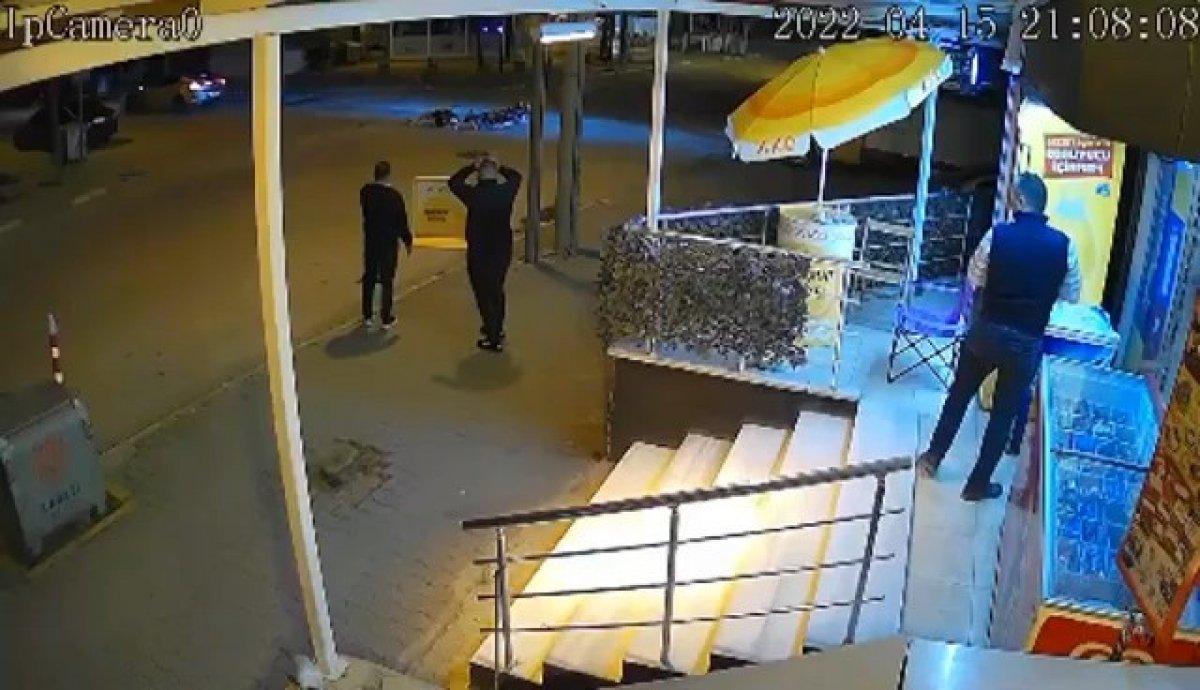 Balıkesir'deki korkunç kazalar kamerada