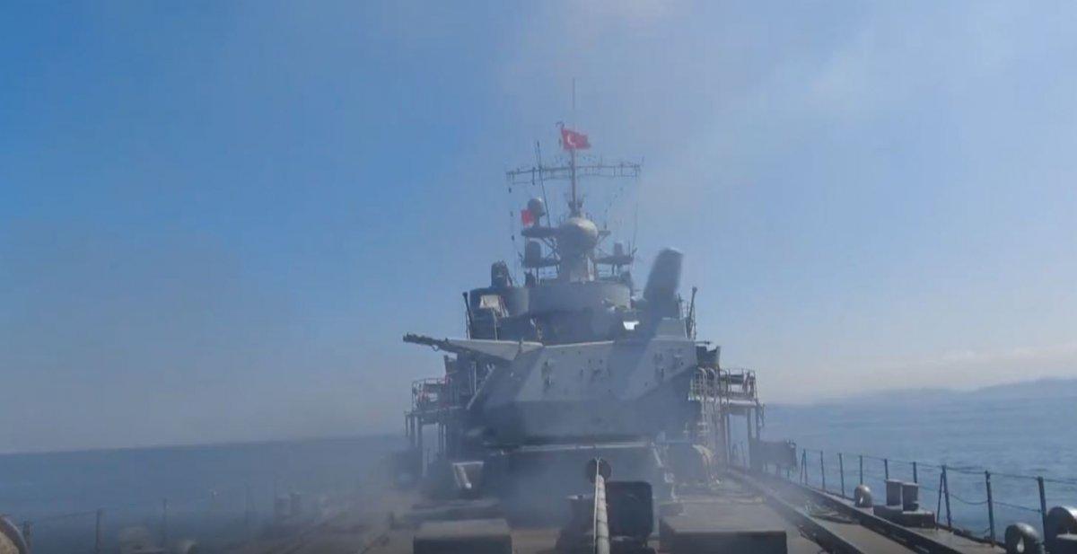 Gökdeniz, yüksek hızlı hedefi başarıyla imha etti