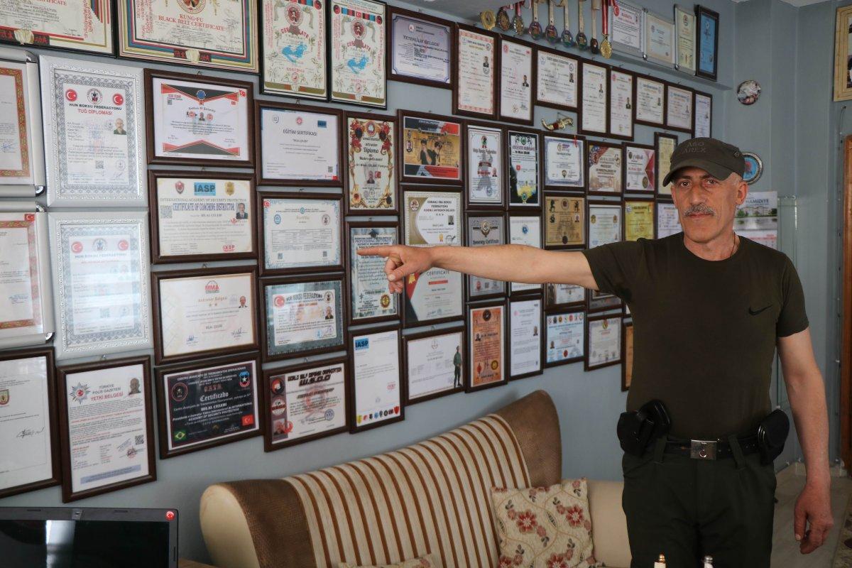 Samsunlu Ninja Bilal Çelebi, 400'den fazla tekniğin patent sahibi