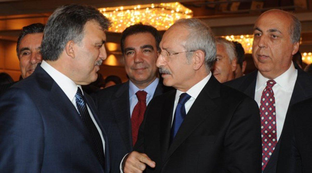 Kemal Kılıçdaroğlu'ndan Abdullah Gül'e bayram telefonu