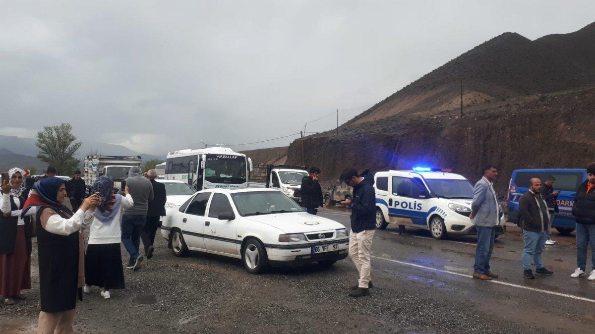Iğdır’da yağmur sonrası heyelan meydana geldi