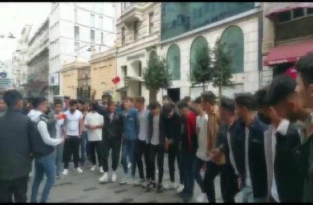 Beyoğlu’nda, terör propagandası yapan 16 kişi gözaltına alındı