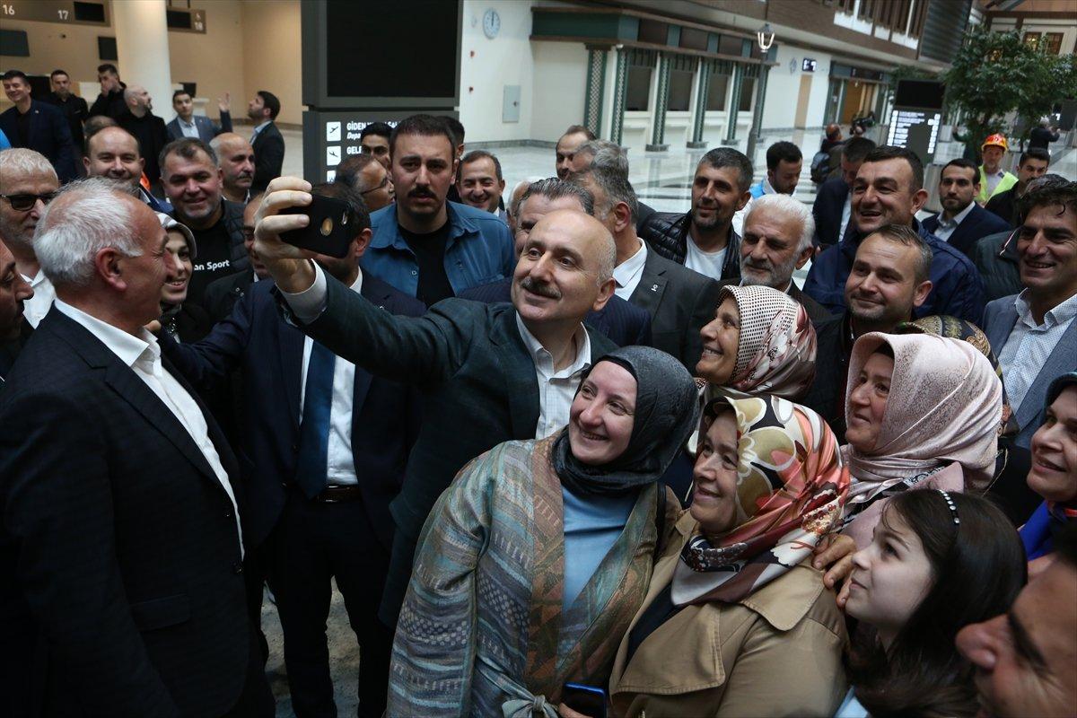 Adil Karaismailoğlu, Rize-Artvin Havalimanı'nı inceledi