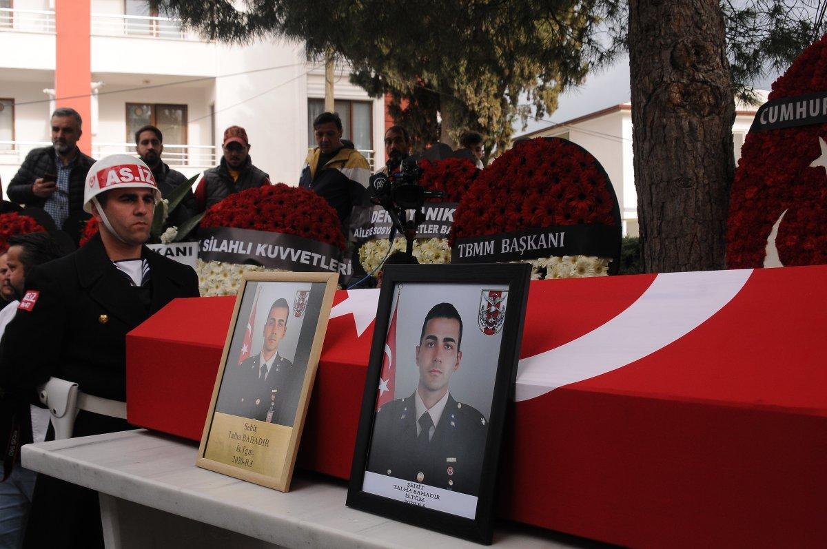 Şehit Teğmen Talha Bahadır Yalova’da defnedildi