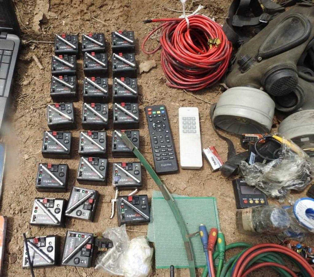 Pençe-Kilit bölgesinde PKK mühimmatları ele geçirildi