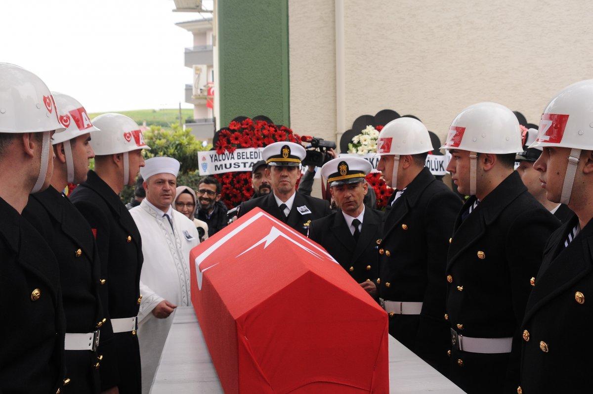 Şehit Teğmen Talha Bahadır Yalova’da defnedildi