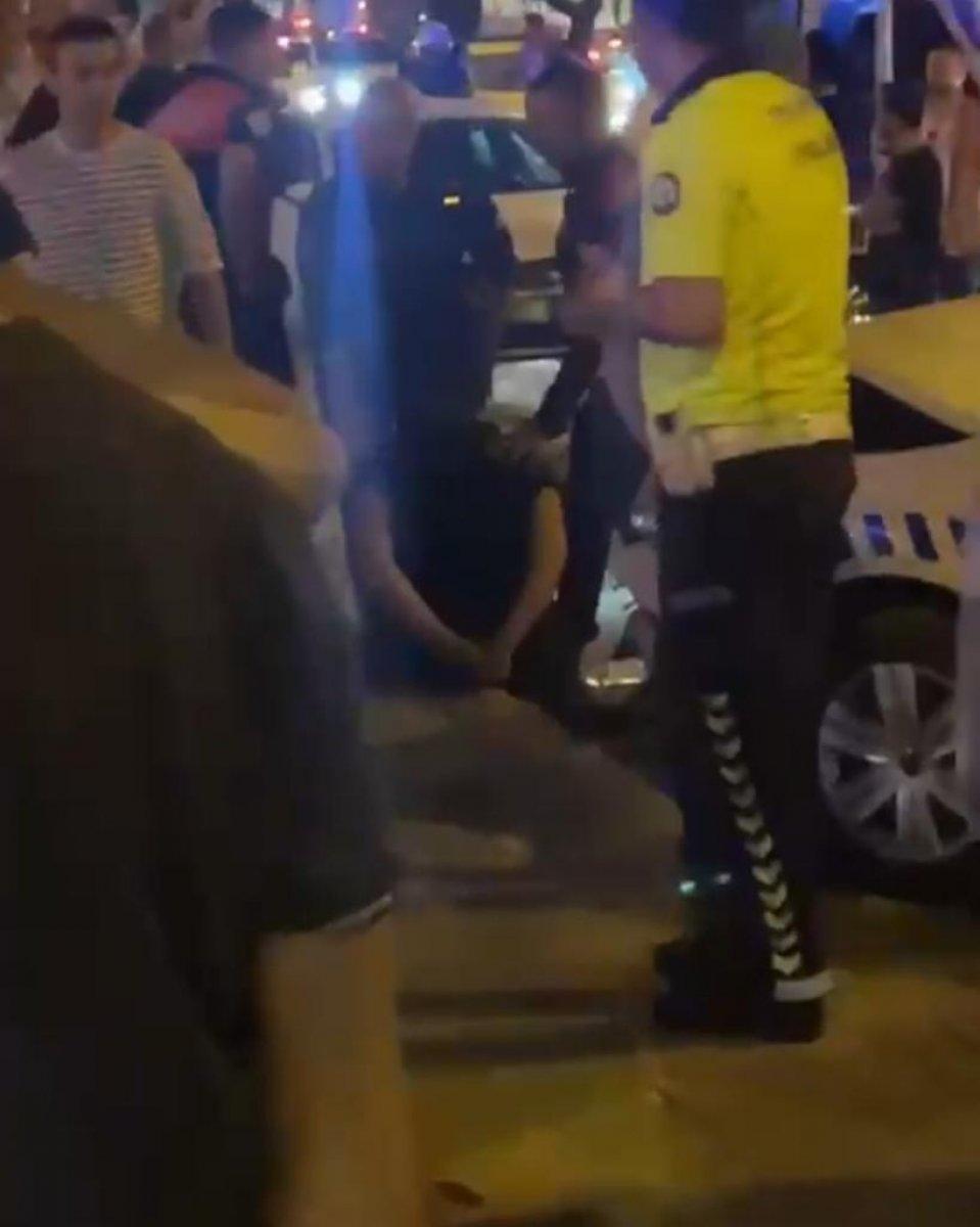 Adana'da hastaneye gitmemek için polise kaza yaptırdı