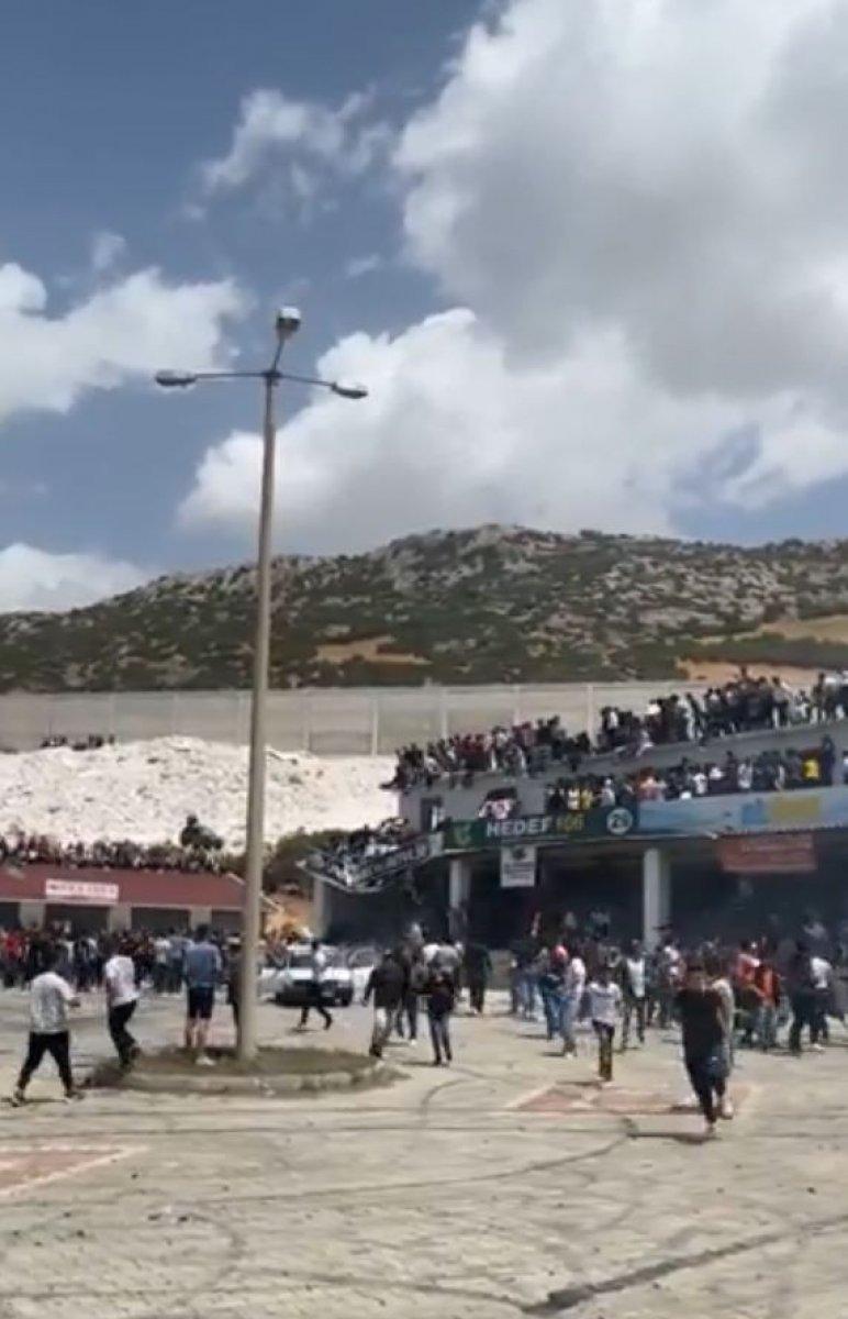 Antalya'da drift festivalinde faciadan dönüldü