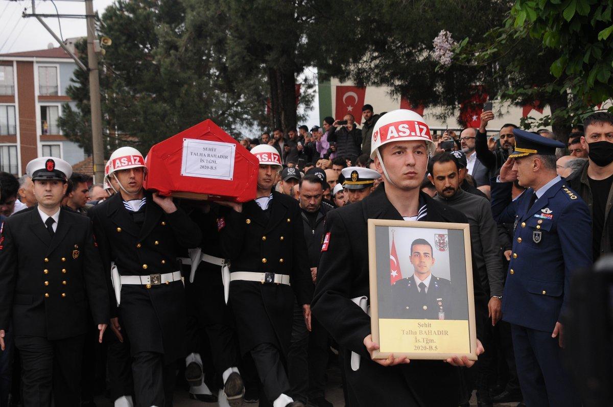 Şehit Teğmen Talha Bahadır Yalova’da defnedildi
