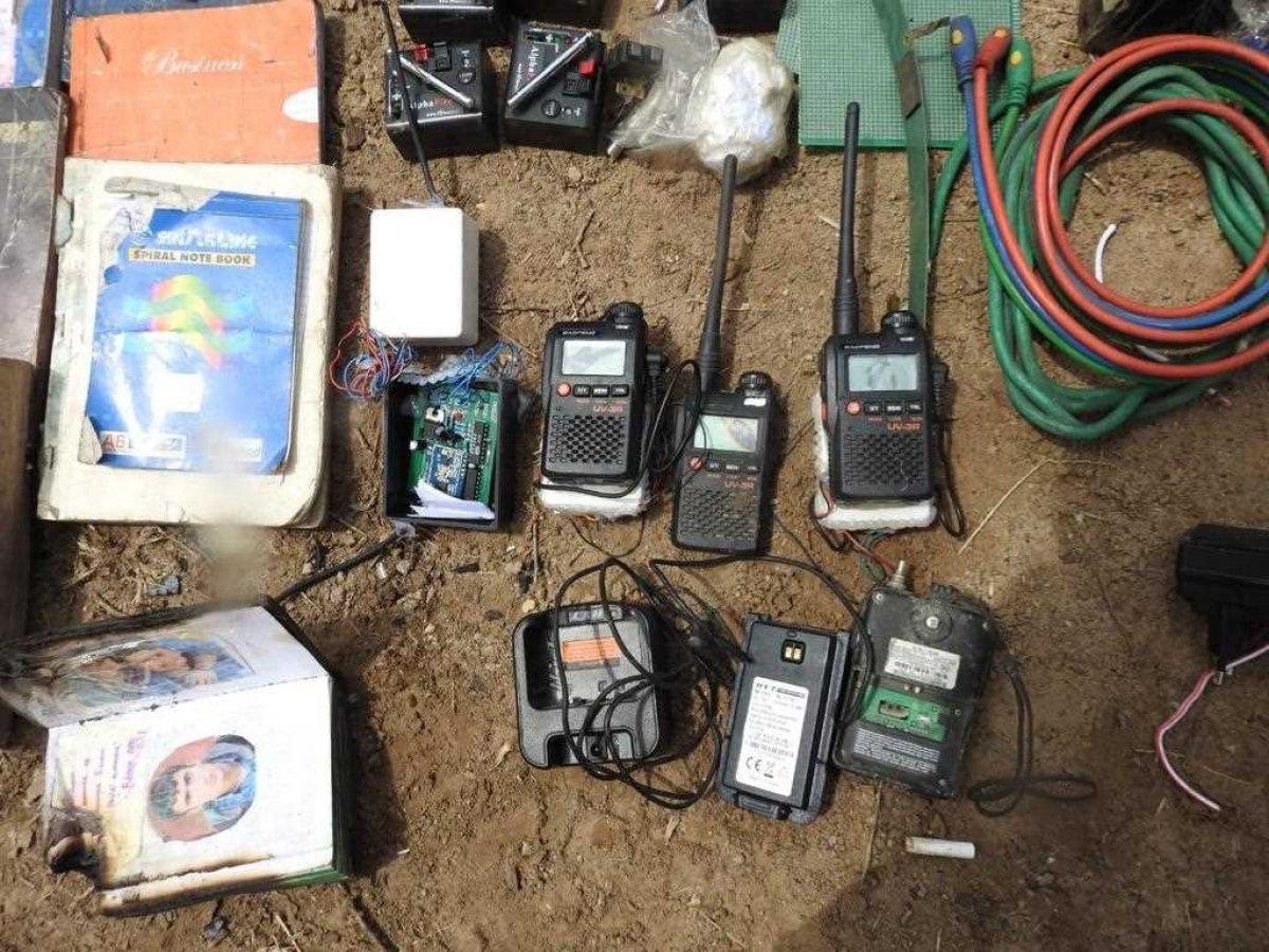 Pençe-Kilit bölgesinde PKK mühimmatları ele geçirildi