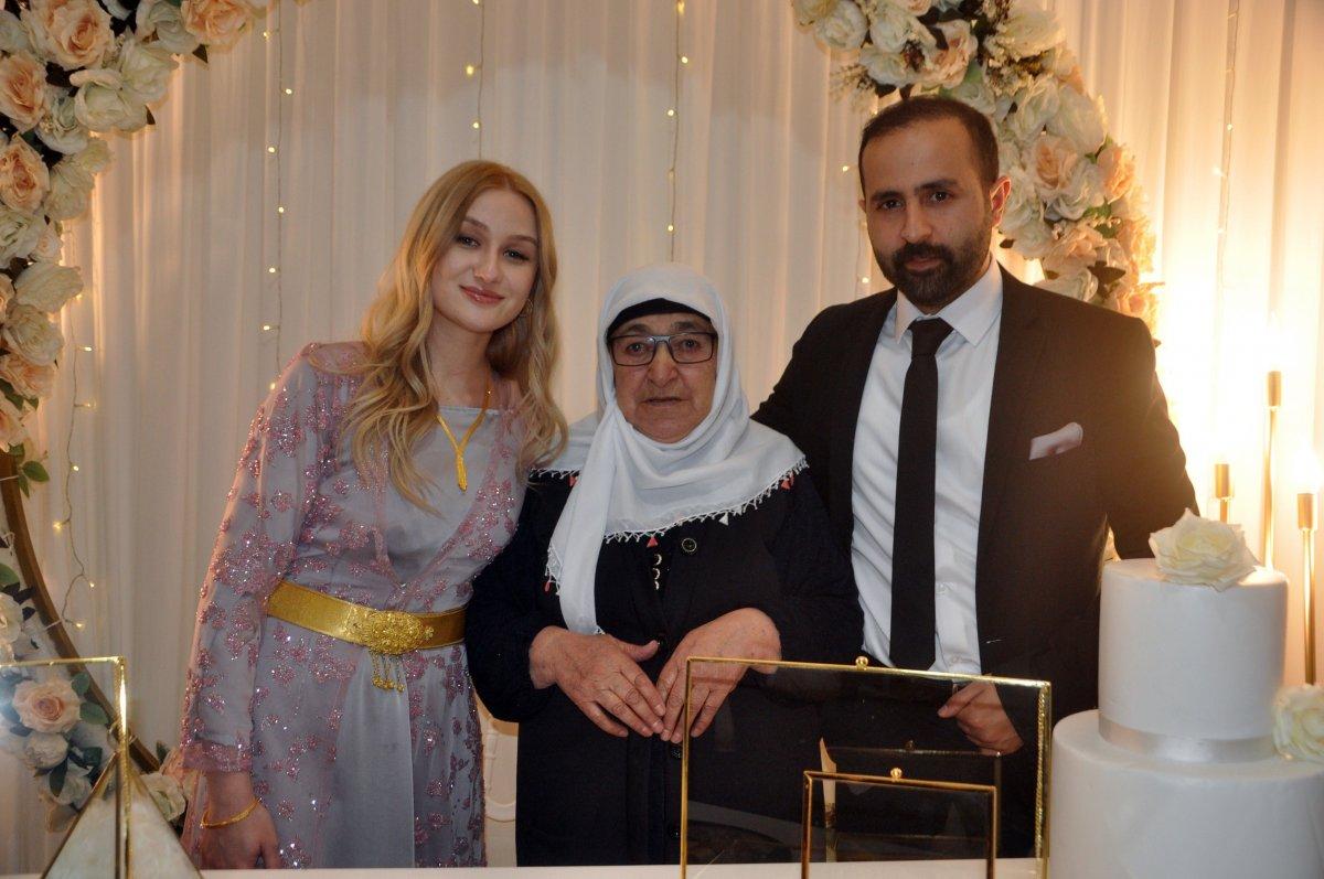 Savaş nedeniyle ülkesinde nişan yapamayan Ukraynalı gelin Hakkari'ye geldi