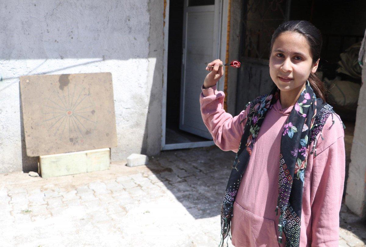 Öğretmenleri sayesinde dart sporuna başlayan Ceylin'in hedefi Avrupa