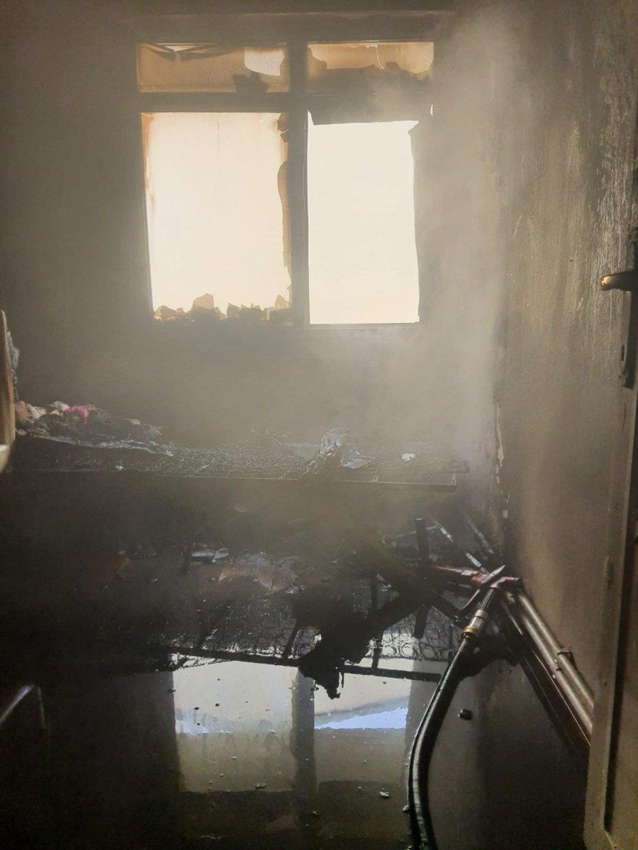 Kocaeli'de, evdeki yangının bilgisayardan çıktığı değerlendirildi