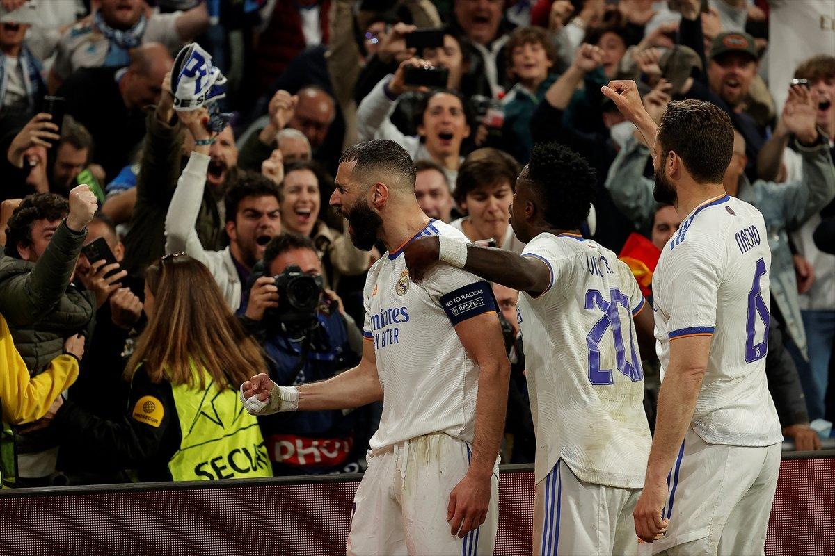 Şampiyonlar Ligi'nde Real Madrid, Manchester City'yi yenerek finale yükseldi