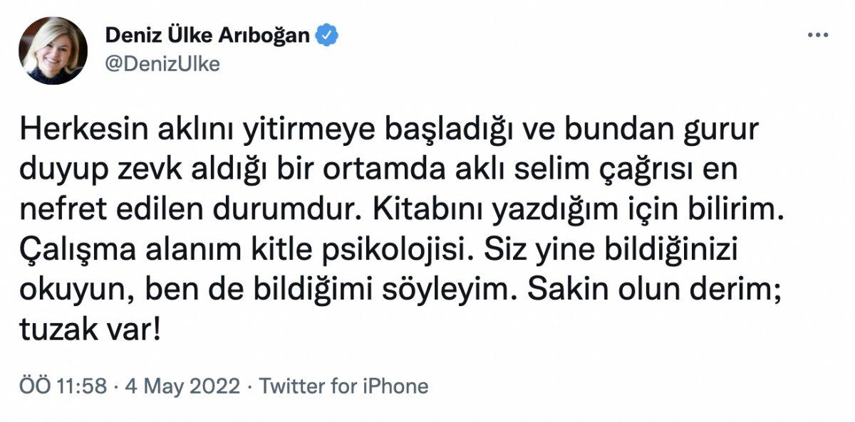 Deniz Ülke Arıboğan, mülteci videolarıyla ilgili İran'ı işaret etti