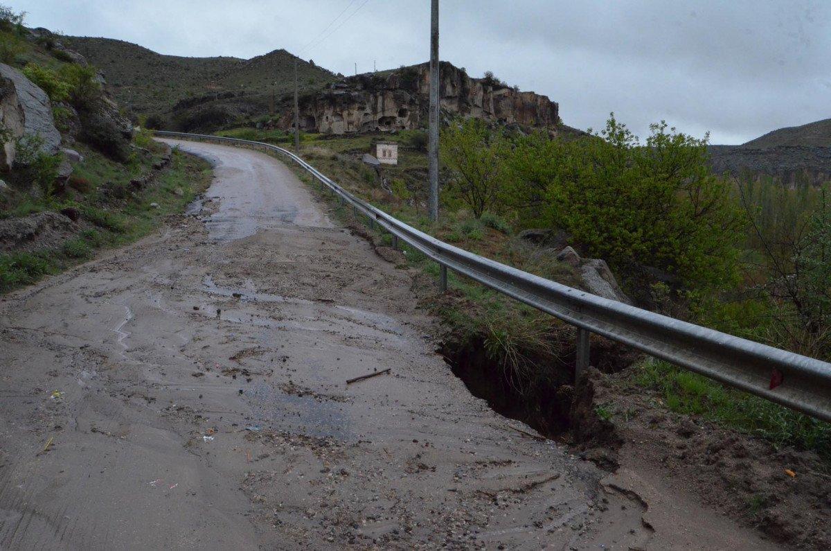 Ihlara Vadisi'nde heyelan