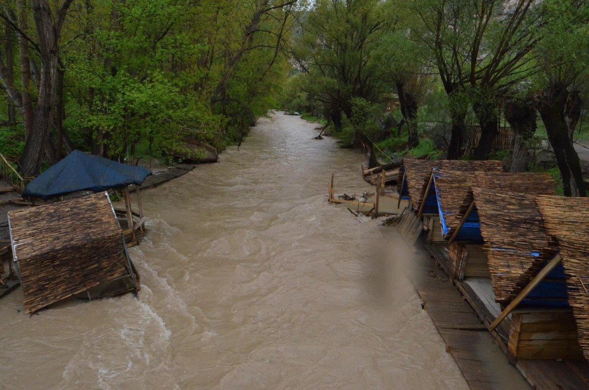 Ihlara Vadisi'nde heyelan