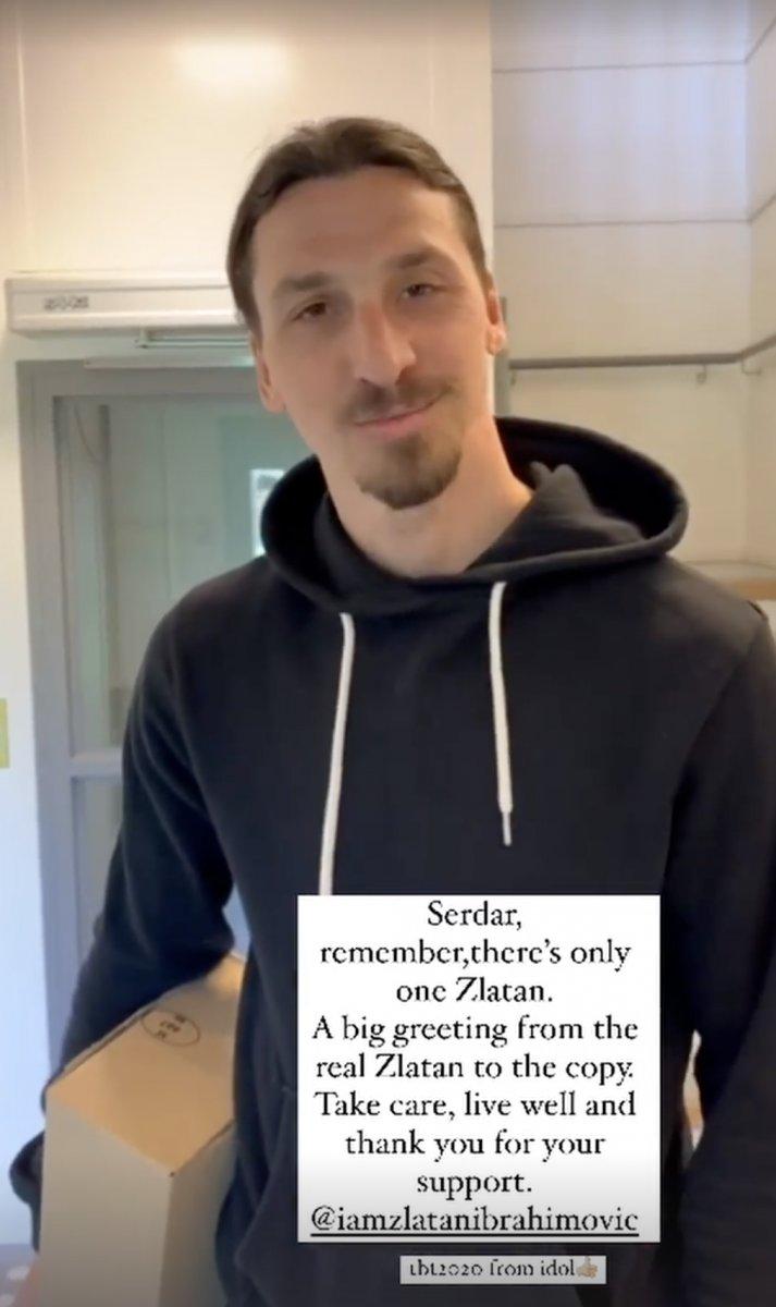 Ibrahimovic'ten Serdar Dursun'a: Çakma Zlatan