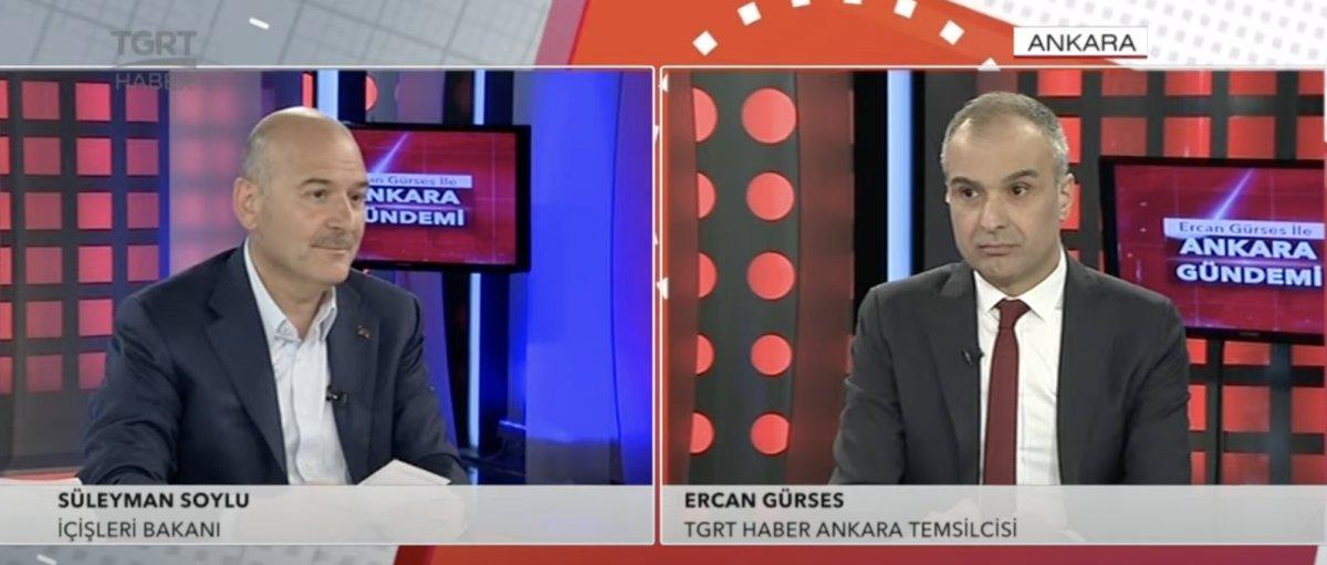 Süleyman Soylu mülteci eleştirilerine cevap verdi