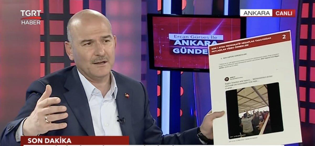 Süleyman Soylu mültecilerle ilgili yalanları deşifre etti
