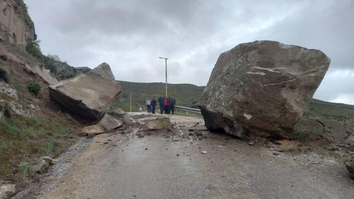 Ihlara Vadisi'nde heyelan