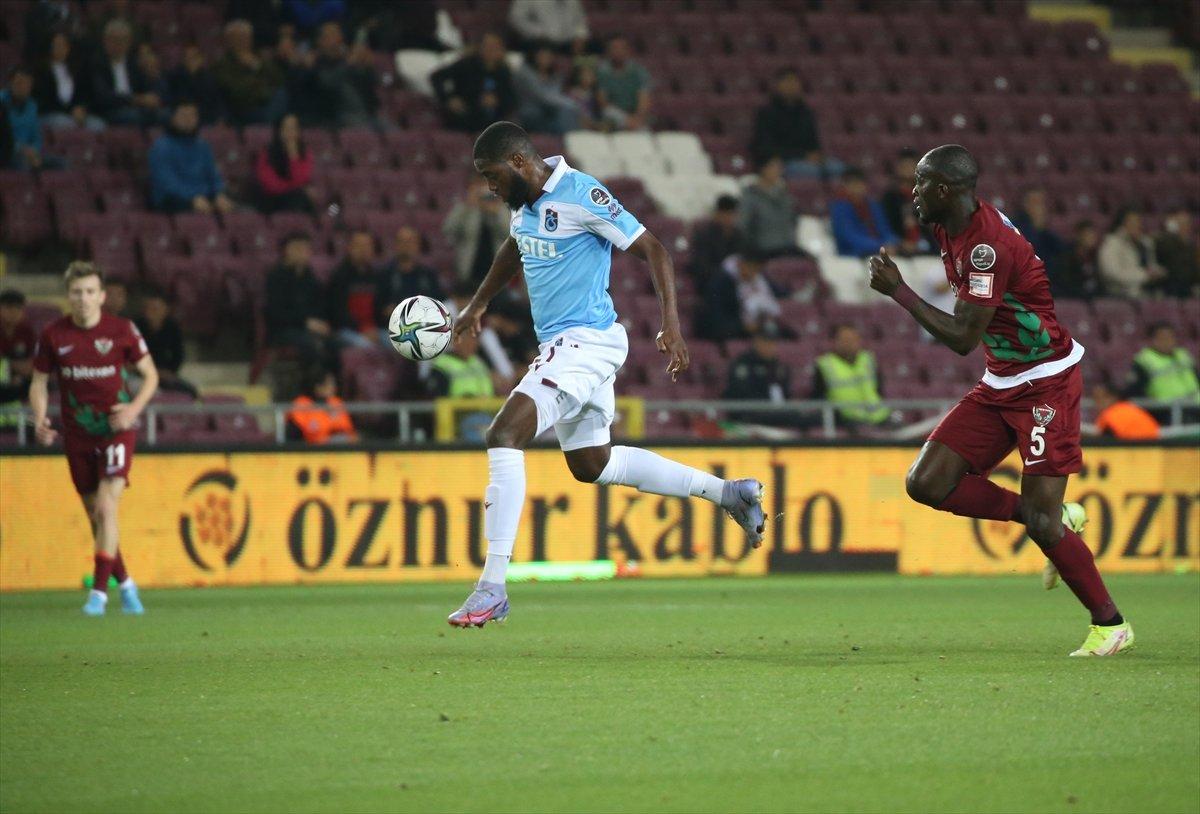 Trabzonspor, Hatayspor'la berabere kaldı