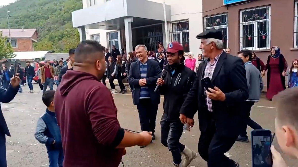 Afrikalı Adam’ın Karadeniz sevgisi