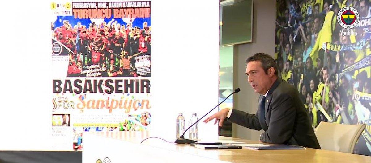 Ali Koç: Trabzonspor şampiyonluğu devlet başarısı mıdır