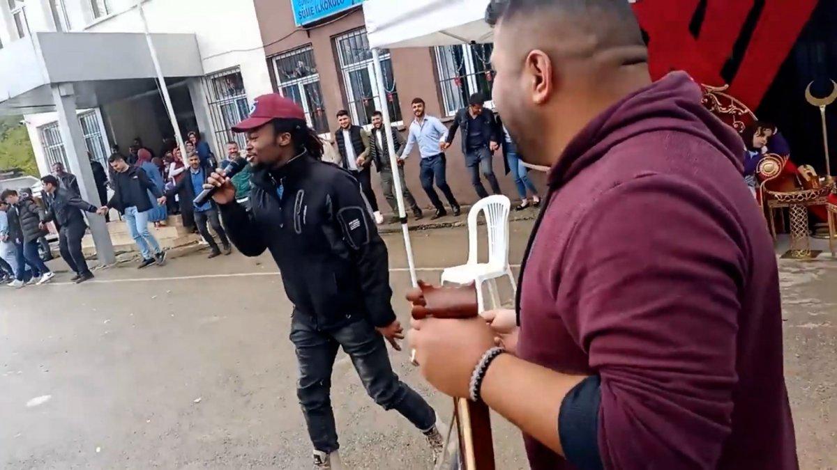 Afrikalı Adam’ın Karadeniz sevgisi