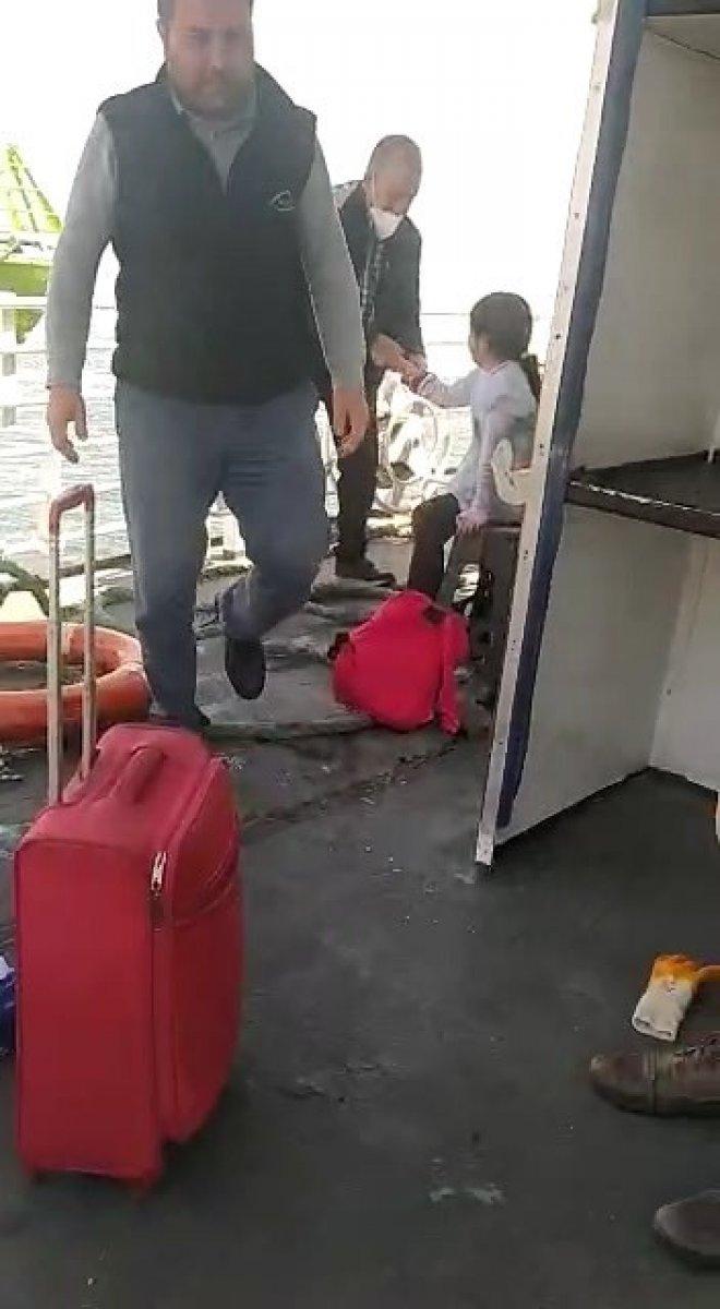 Bursa'da kız çocuğu denize düştü