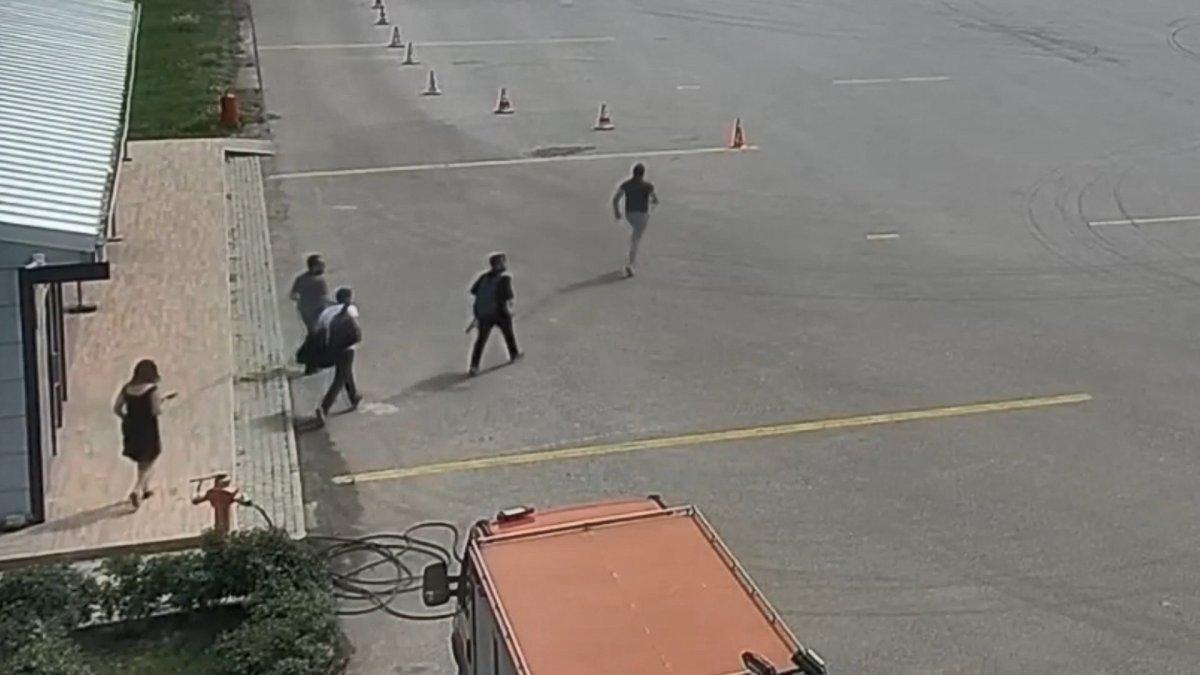 Bursa'da kazada ölen pilotların son görüntüleri