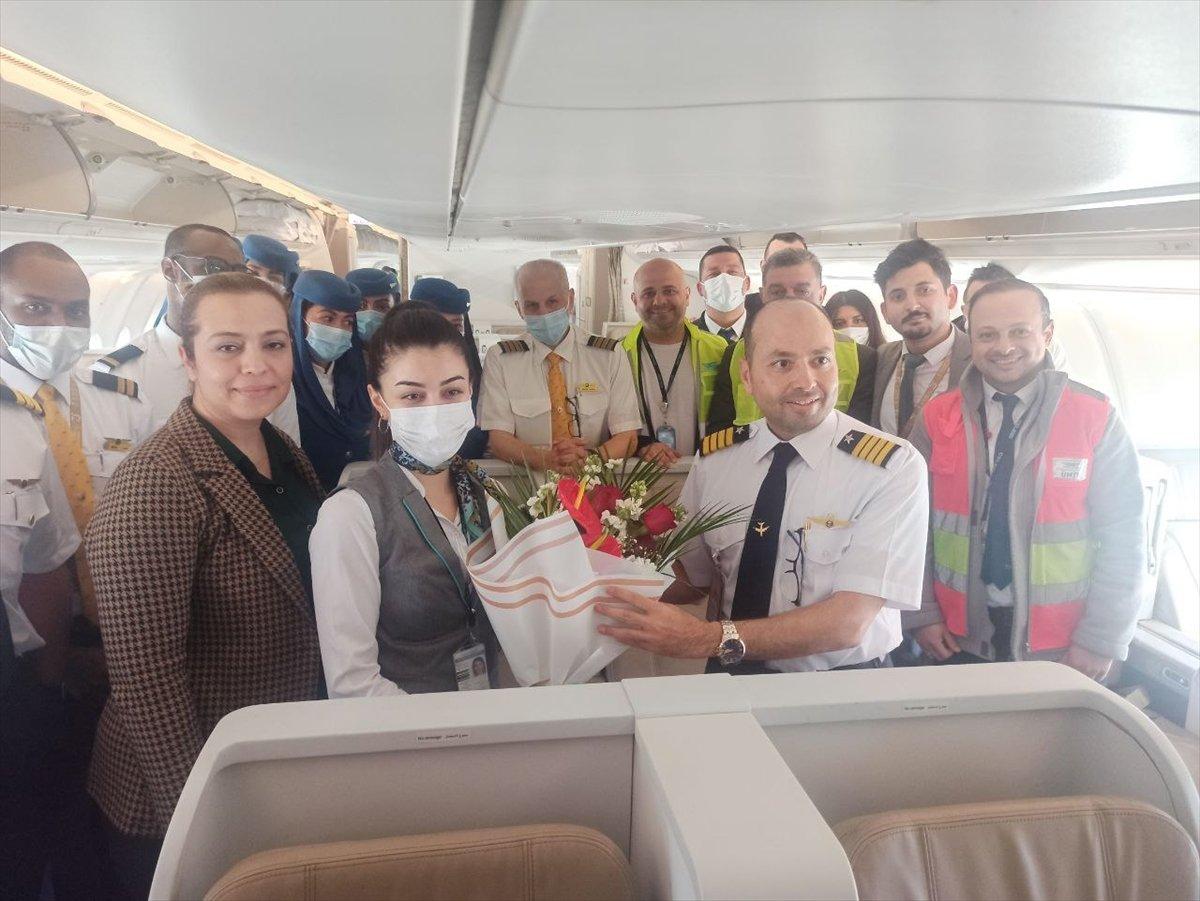 Suudi Arabistan-Türkiye uçuşları başladı