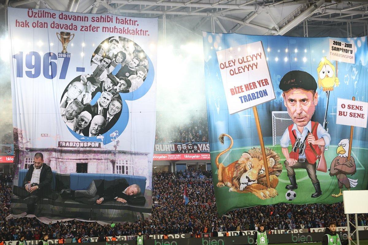 Süper Lig'den 8 takım Trabzonspor'u tebrik etmedi