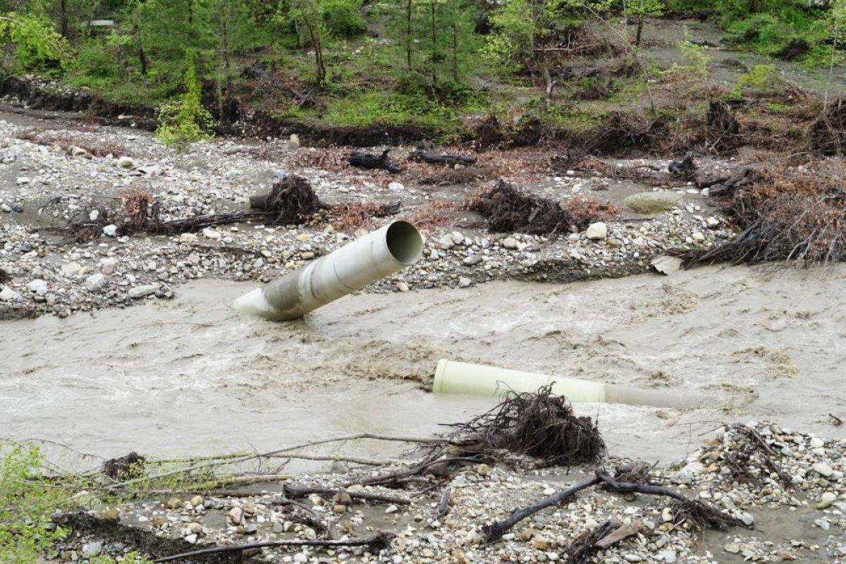 Kastamonu'da üçüncü kez sel felaketi yaşandı