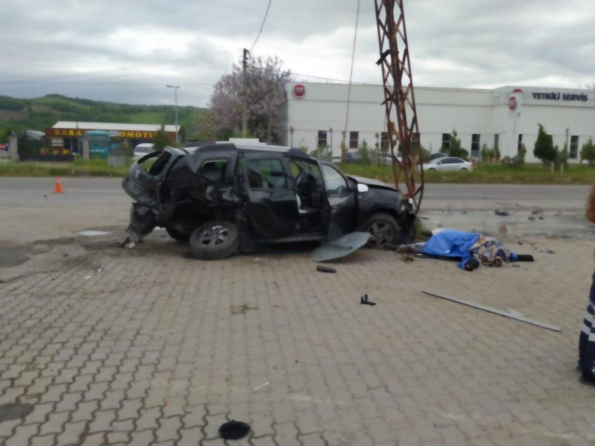 Zonguldak’ta feci kaza kamerada: 1 ölü