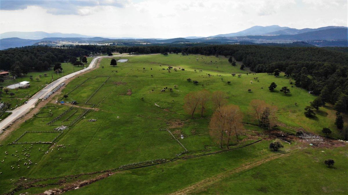 Bursa'daki yayladan hayran bırakan manzaralar