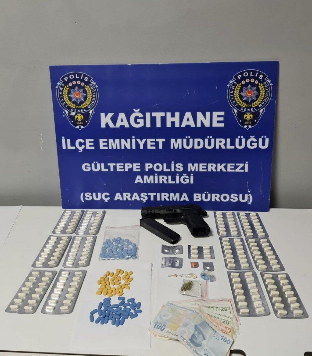 Kağıthane'de, uyuşturucu taciri 'Gargamel' yakalandı