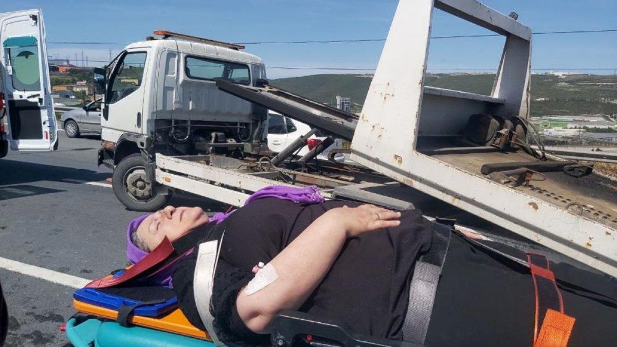 TEM’de zincirleme kaza: 10 yaralı