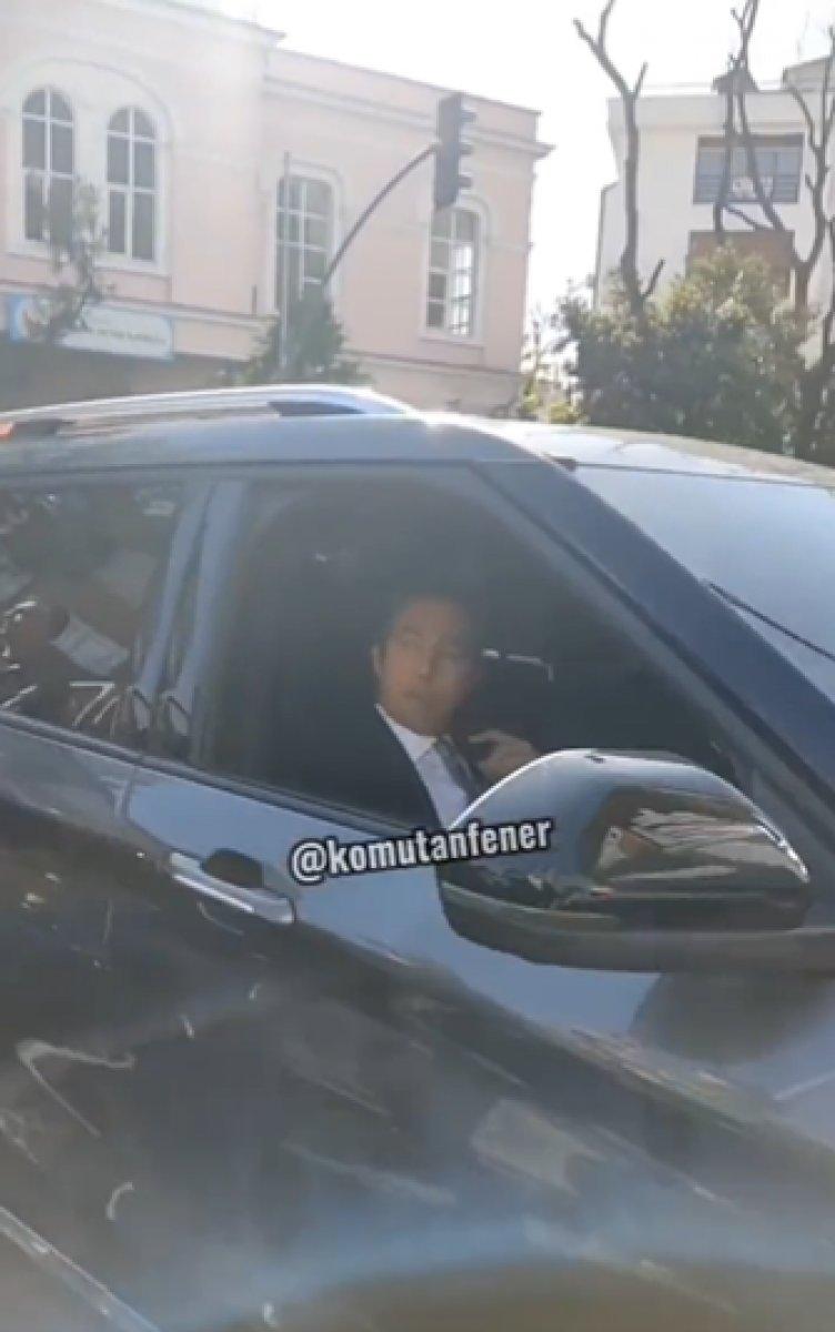 Ali Koç'tan, polis memuruna: Memur bey ne yapıyorsun