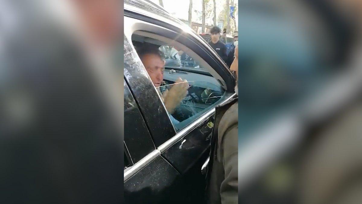 Ahmet Nur Çebi, derbi öncesi taraftarla tartıştı